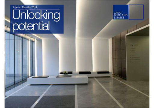 Thumbnail Great Portland Estates Half-year Report 2014-h1