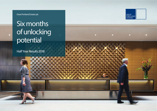 Thumbnail Great Portland Estates Half-year Report 2018-h1