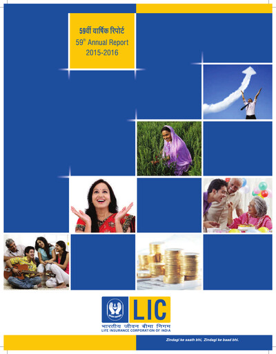 Thumbnail Life Insurance Corporation of India (LIC) Annual Report 2015-2016