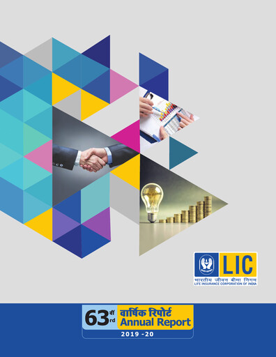 Thumbnail Life Insurance Corporation of India (LIC) Annual Report 2019-2020
