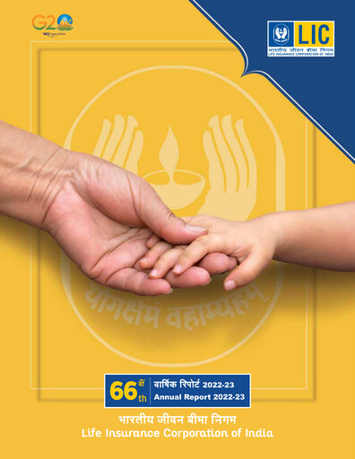 Thumbnail Life Insurance Corporation of India (LIC) Annual Report 2022-2023