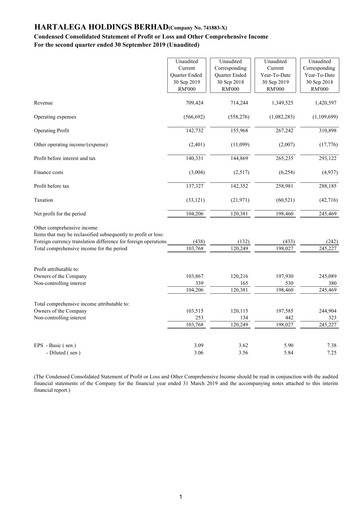 Thumbnail Hartalega Quarterly Report 2020-q2