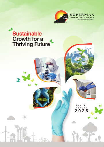 Thumbnail Supermax Corporation Berhad Annual Report 2025