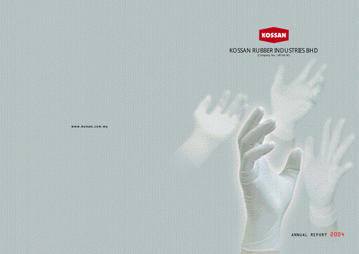Thumbnail Kossan Rubber Industries Annual Report 2004