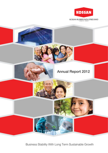 Thumbnail Kossan Rubber Industries Annual Report 2012