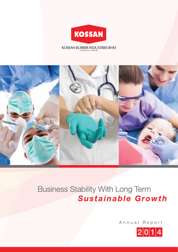 Thumbnail Kossan Rubber Industries Annual Report 2014