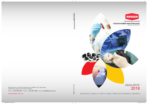 Thumbnail Kossan Rubber Industries Annual Report 2018