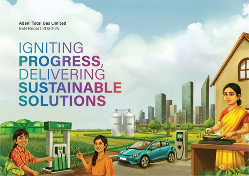 Thumbnail Adani Total Gas ESG Report 2024-2025