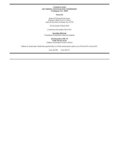 Thumbnail SaverOne 2014 Financial Report 2023