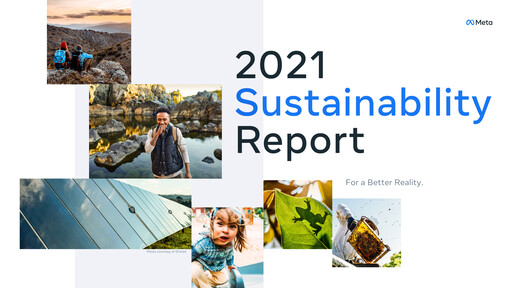 Thumbnail Meta Platforms (Facebook) Sustainability Report 2021