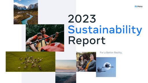 Thumbnail Meta Platforms (Facebook) Sustainability Report 2023