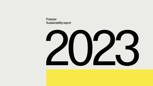 Miniature Polestar Rapport de durabilité 2023