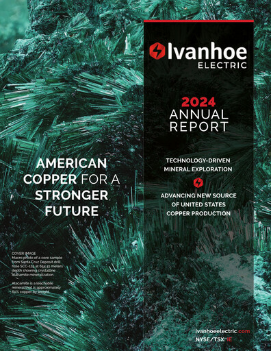 Thumbnail Ivanhoe Electric Annual Report 2024