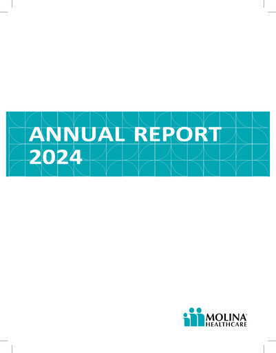 Miniature Molina Healthcare
 Rapport annuel 2024