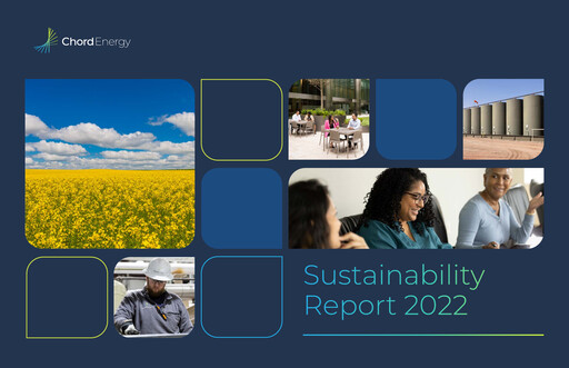 Thumbnail Chord Energy Sustainability Report 2022