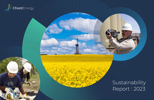 Thumbnail Chord Energy Sustainability Report 2023