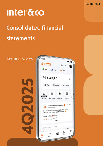 Miniature Inter & Co Bilan financier 2025