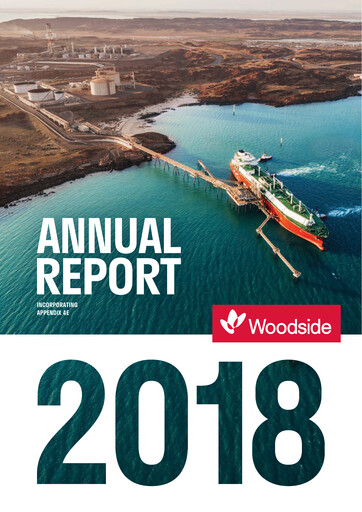 Thumbnail Woodside Energy Annual Report 2018