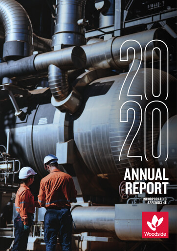 Thumbnail Woodside Energy Annual Report 2020
