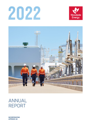 Thumbnail Woodside Energy Annual Report 2022
