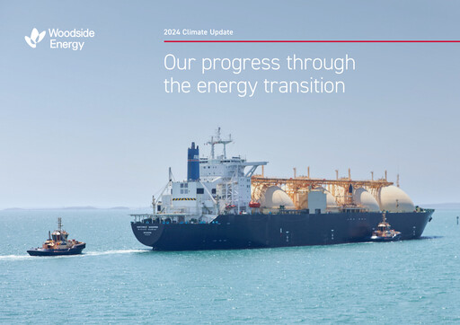 Thumbnail Woodside Energy ESG Report 2024