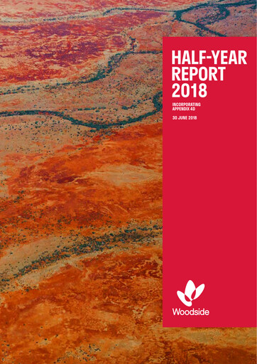 Thumbnail Woodside Energy Half-year Report 2018-h1