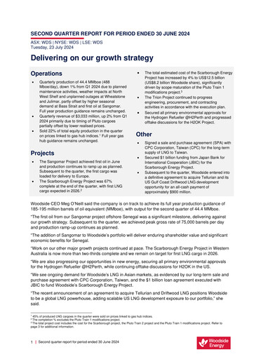 Thumbnail Woodside Energy Quarterly Report 2024-q2