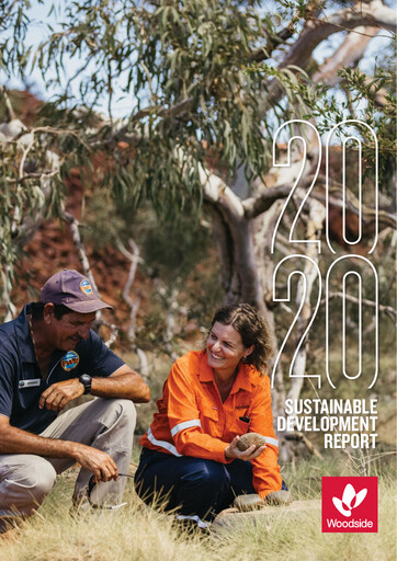 Miniature Woodside Energy Rapport de durabilité 2020