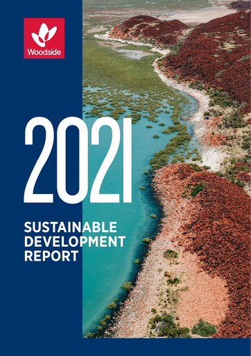Miniature Woodside Energy Rapport de durabilité 2021