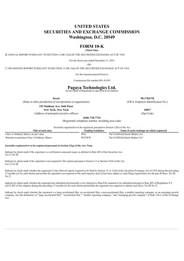 Thumbnail Pagaya Technologies Annual Report 2025