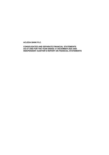 Thumbnail ACLEDA Bank Financial Statement 2025