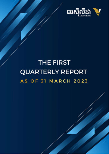 Thumbnail ACLEDA Bank Quarterly Report 2023-q1