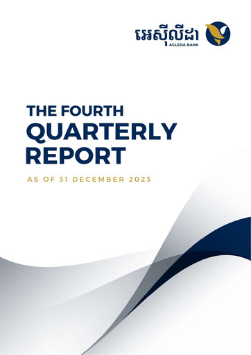 Thumbnail ACLEDA Bank Quarterly Report 2023-q4