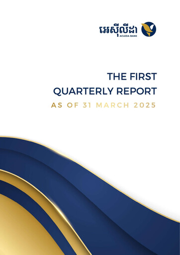 Thumbnail ACLEDA Bank Quarterly Report 2025-q1
