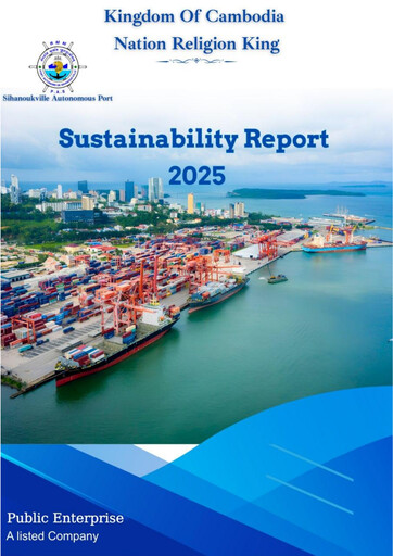 Thumbnail Sihanoukville Autonomous Port Sustainability Report 2025
