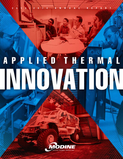 Thumbnail Modine Manufacturing
 Annual Report 2013-2014