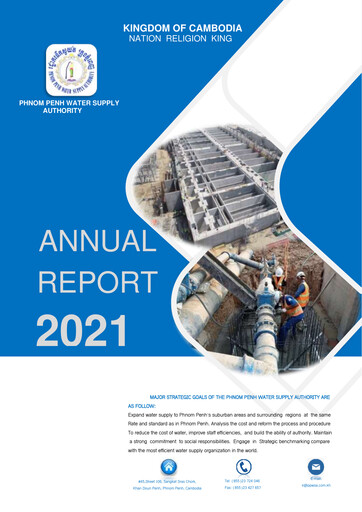 Thumbnail Phnom Penh Water Supply Authority Annual Report 2021