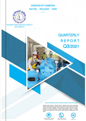 Thumbnail Phnom Penh Water Supply Authority Quarterly Report 2021-q3