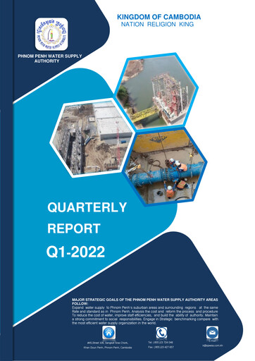 Thumbnail Phnom Penh Water Supply Authority Quarterly Report 2022-q1