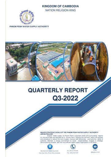 Thumbnail Phnom Penh Water Supply Authority Quarterly Report 2022-q3