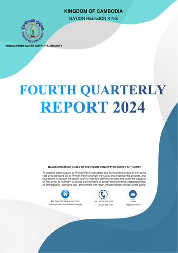 Thumbnail Phnom Penh Water Supply Authority Quarterly Report 2024-q4