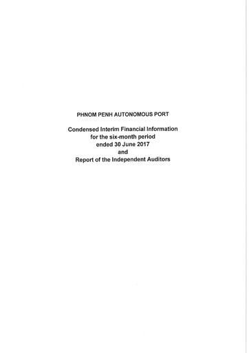 Thumbnail Phnom Penh Autonomous Port Financial Statement 2017-h1