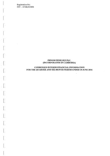 Vorschaubild Phnom Penh SEZ Finanzmitteilung 2016-h1