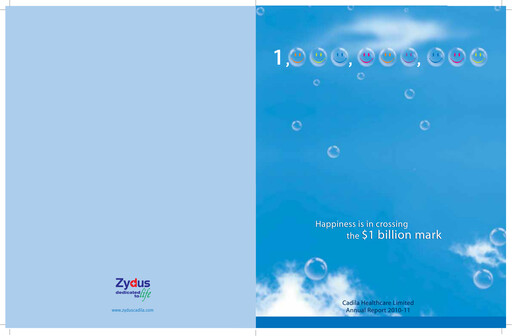 Thumbnail Zydus Lifesciences Annual Report 2010-2011