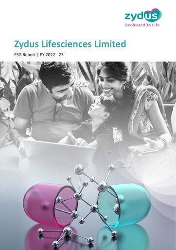 Vorschaubild Zydus Lifesciences ESG-Bericht 2022-2023