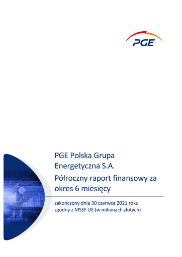 Thumbnail PGE Polska Financial Report 2021-h1