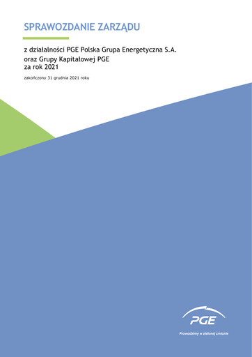 Thumbnail PGE Polska Financial Report 2021