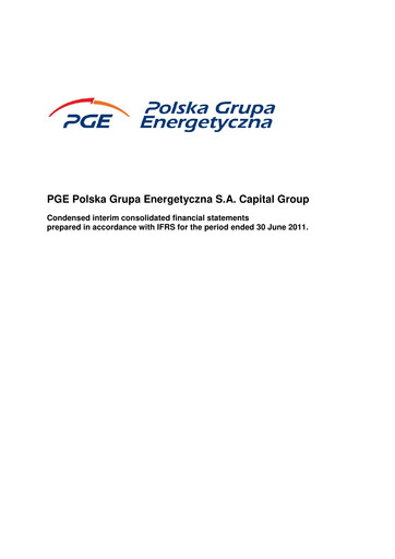 Thumbnail PGE Polska Financial Statement 2011-h1