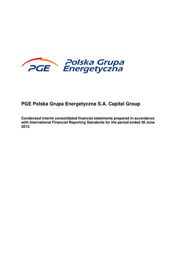 Thumbnail PGE Polska Financial Statement 2012-h1
