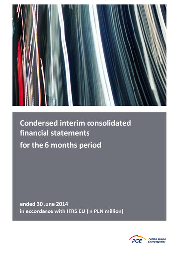 Thumbnail PGE Polska Financial Statement 2014-h1